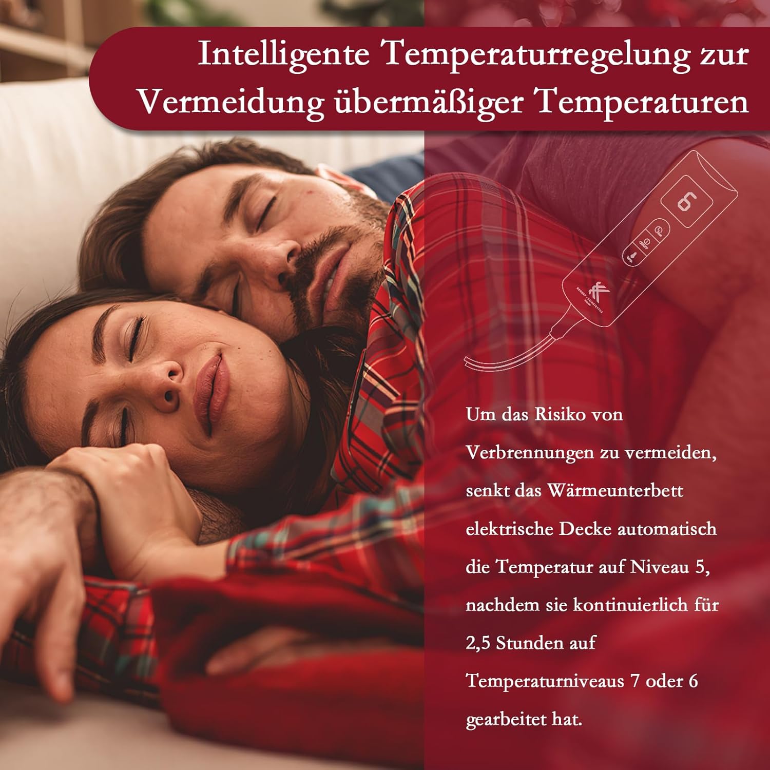 Redkey Scaldaletto Elettrica Singolo 150x80 cm - immagine 7