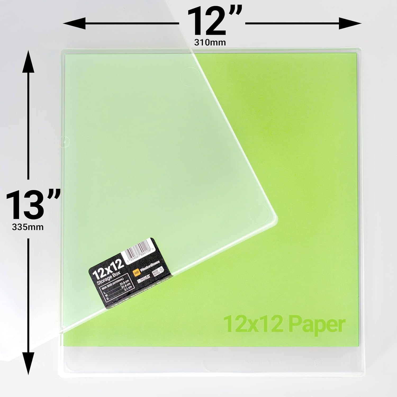 Westonboxes Scatola Porta Scrapbooking (4 Pezzi) - immagine 4