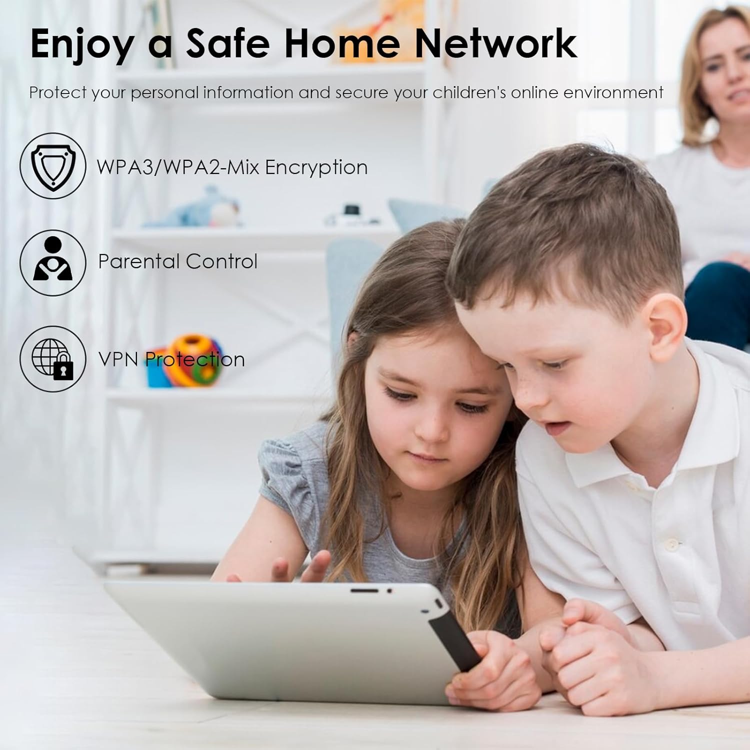 Wavlink AX3000 Mesh WLAN Set (3 pz) WiFi 6 Dual Band - immagine 7