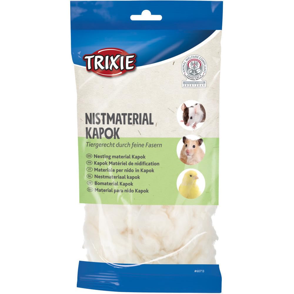 Trixie - Materiale di Nidificazione kapok 40g per roditori