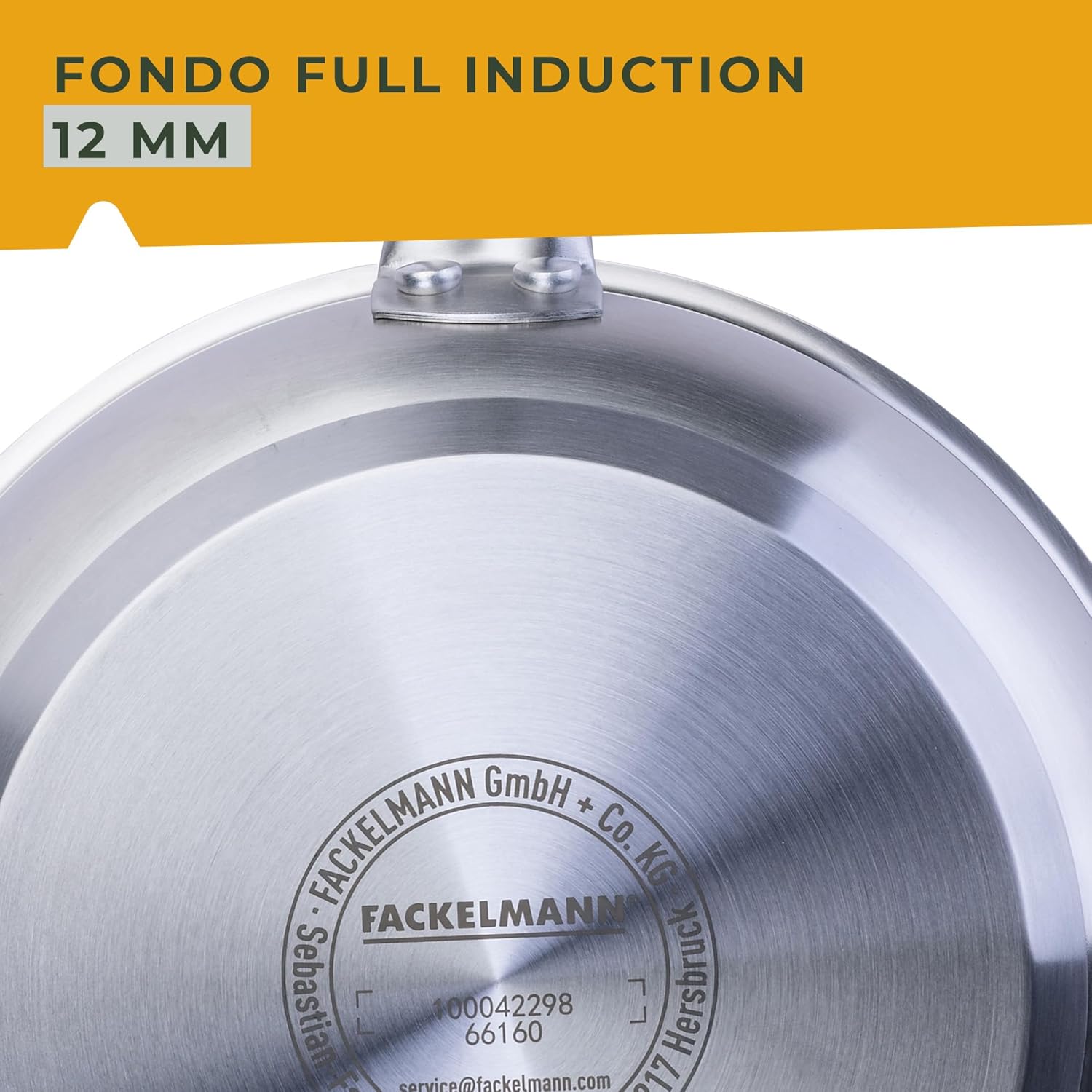 Fackelmann Padella Trimetallo Professionale Ø24cm - immagine 6