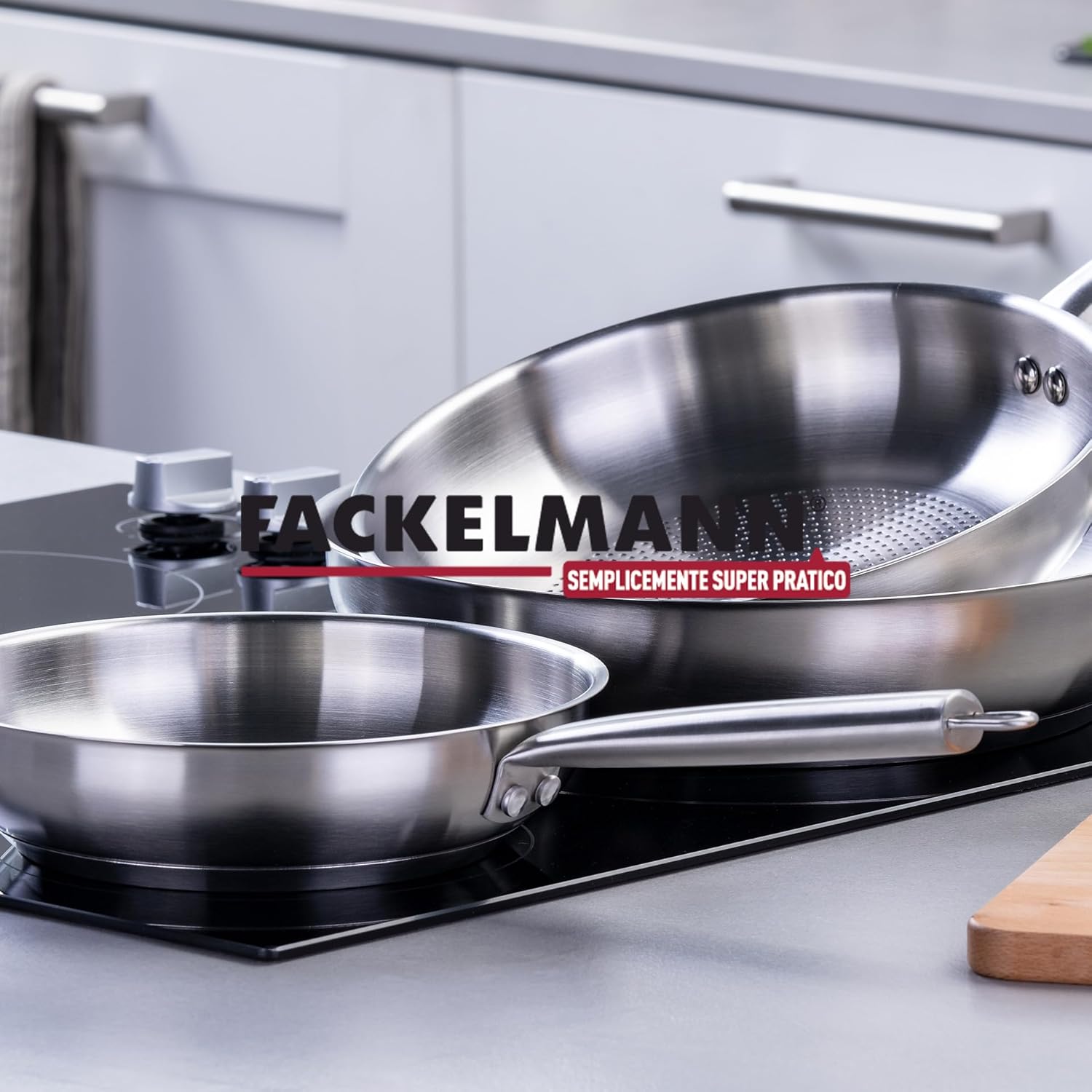 Fackelmann Padella Trimetallo Professionale Ø24cm - immagine 8