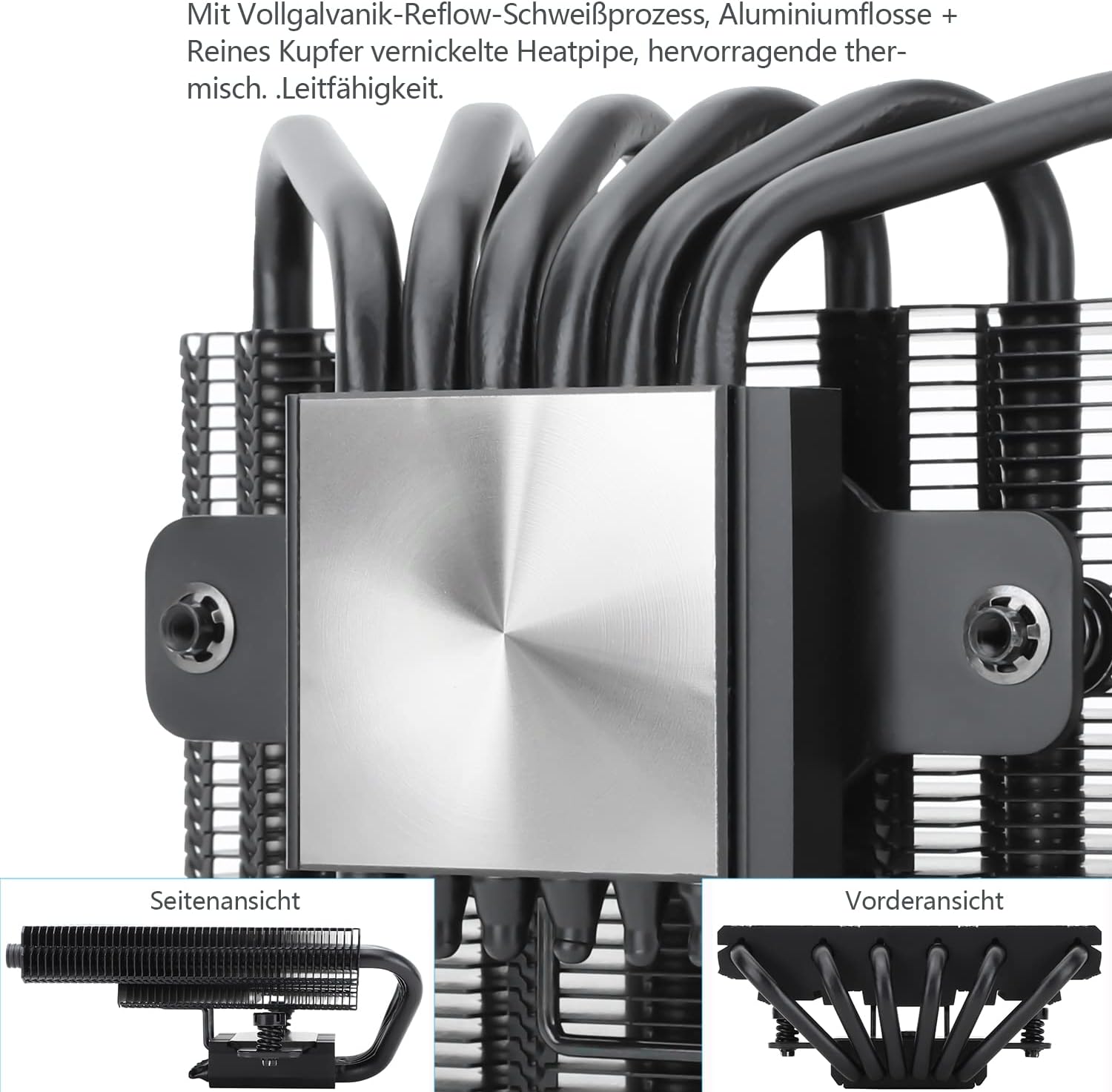 Thermalright AXP120-X67 BLACK ARGB Raffreddatore CPU - immagine 4