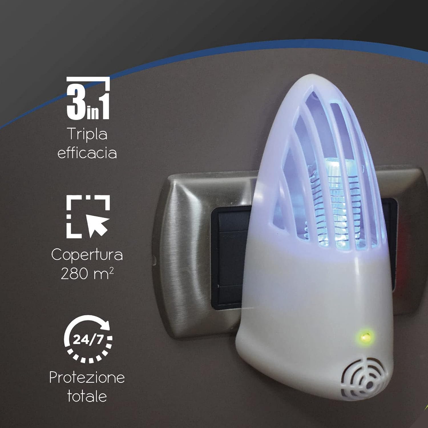 Intergross Invictus Repellente Elettronico Insetti e Roditori - immagine 3