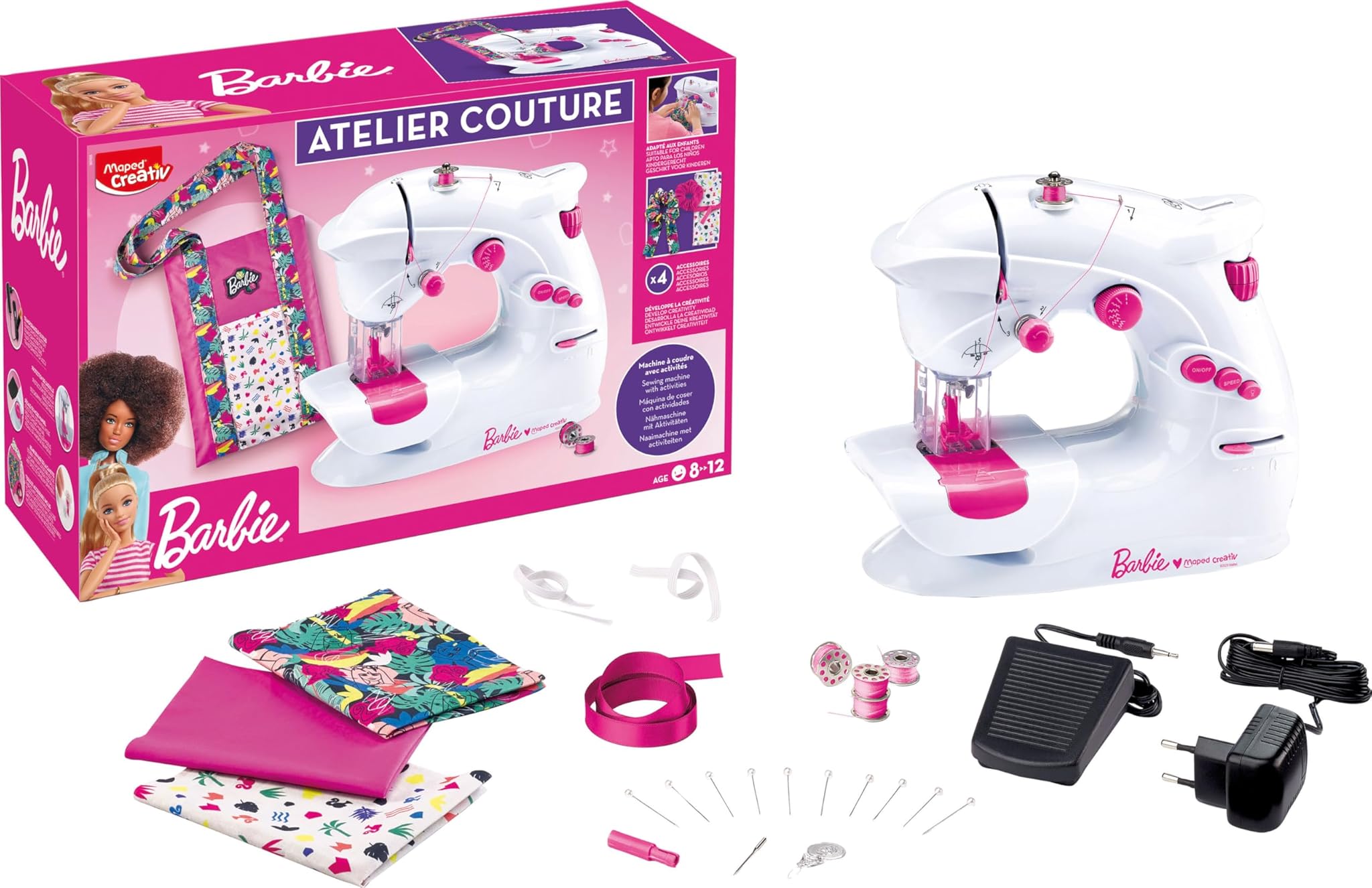 Maped Creativ Barbie Workshop di Cucito Fai da Te