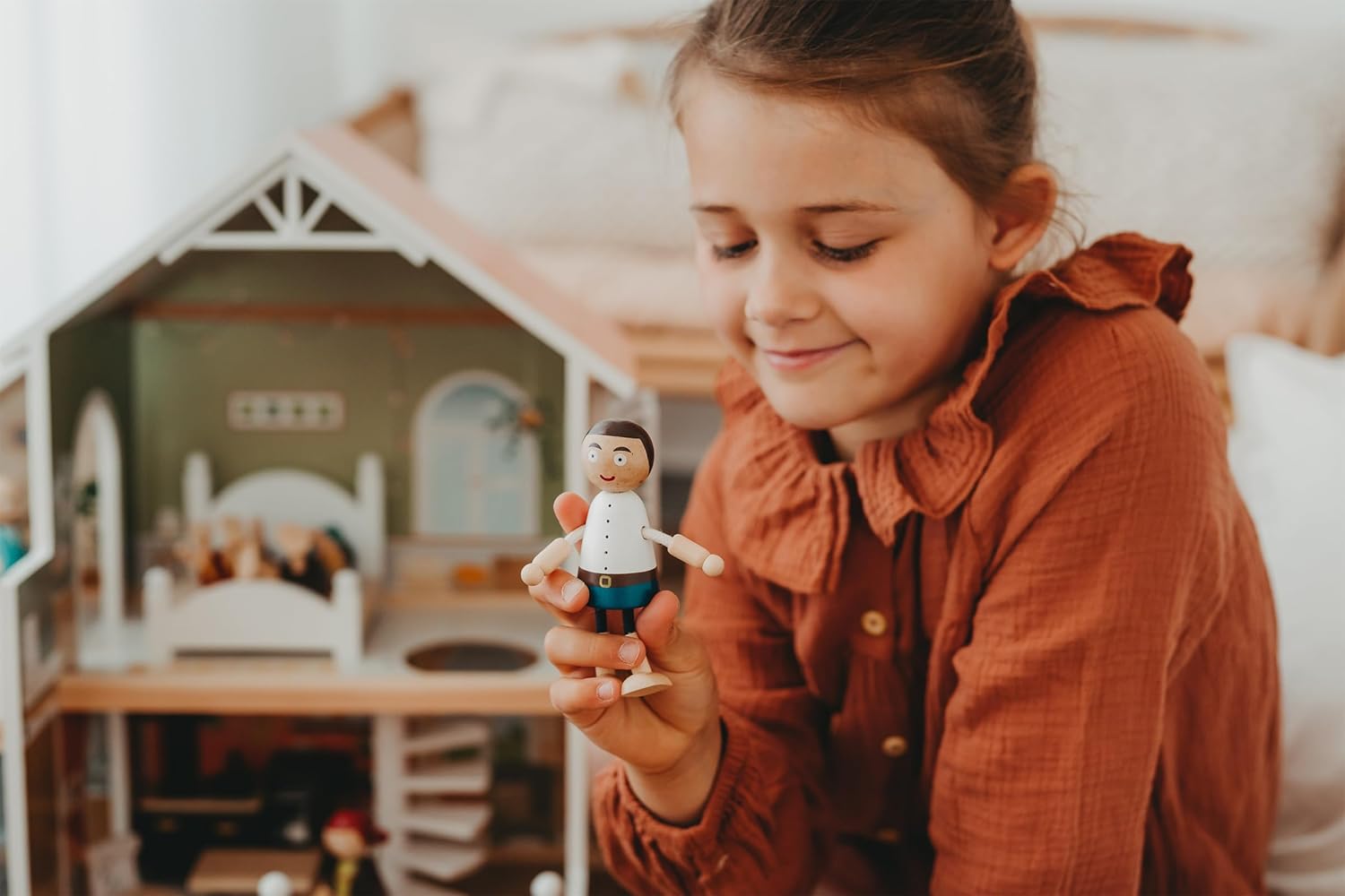 small foot Villa in Città - Casa delle Bambole in Legno - immagine 5