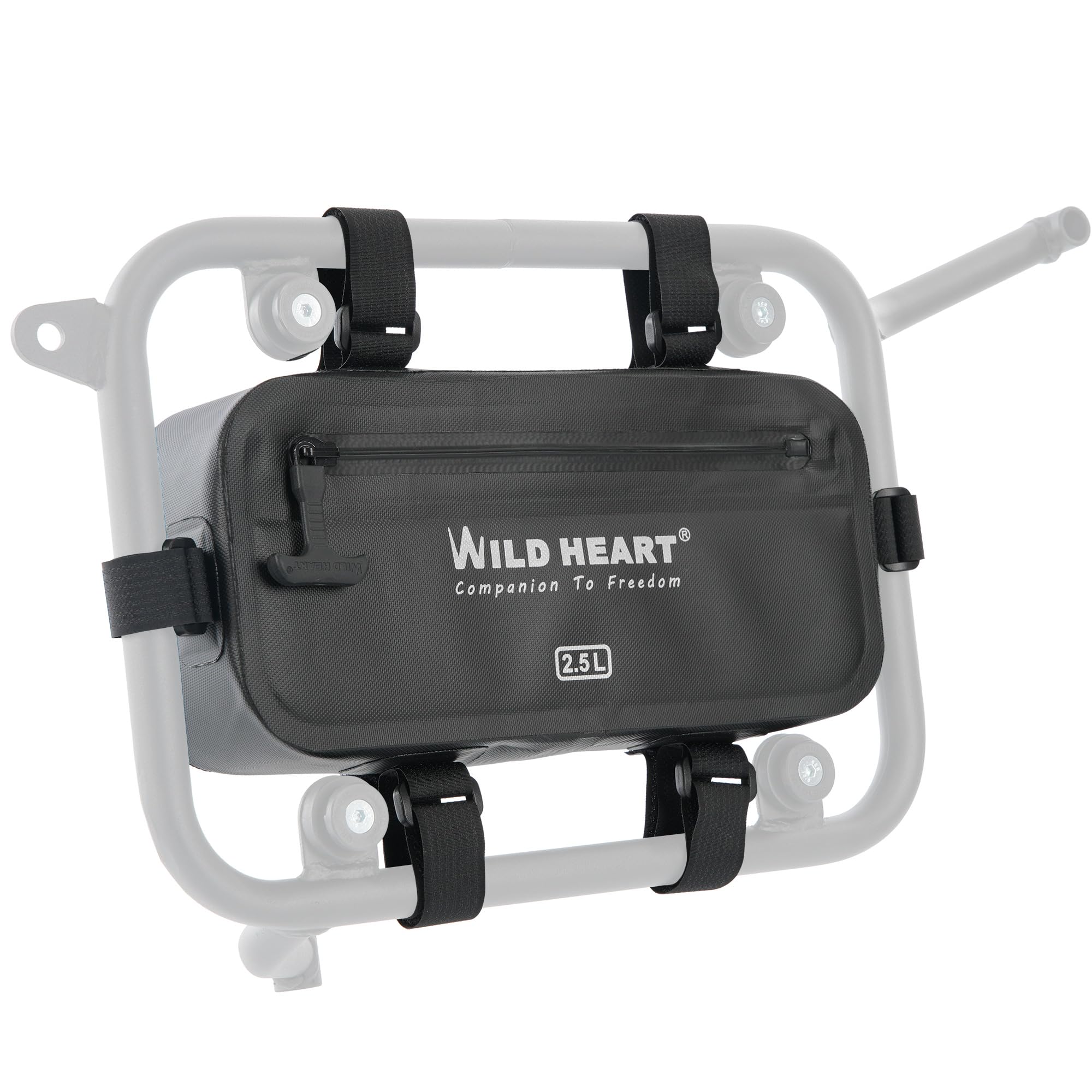 Wild Heart Borsa Porta Attrezzi Laterale per Moto