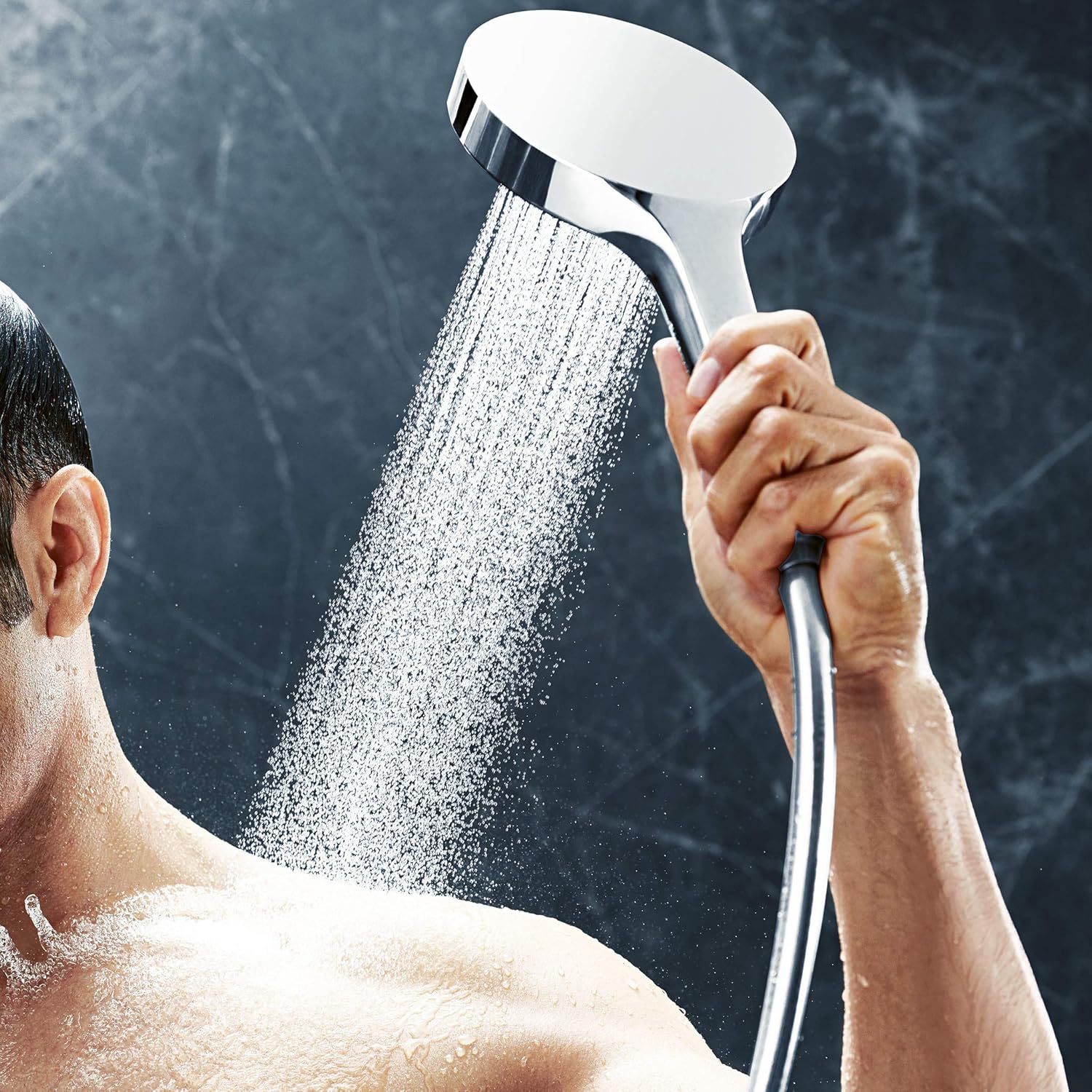 Hansgrohe Rainfinity - Doccetta Cromo ⌀ 130mm - immagine 2