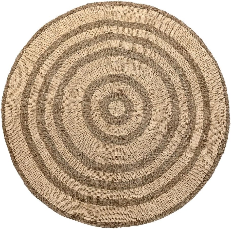 ALFOMBRA SEAGRASS FIBRA MAIZ 150X1X150 BEIGE