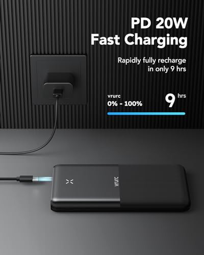 Vrurc Power Bank 30000 mAh 22.5W Ricarica Rapida - immagine 5