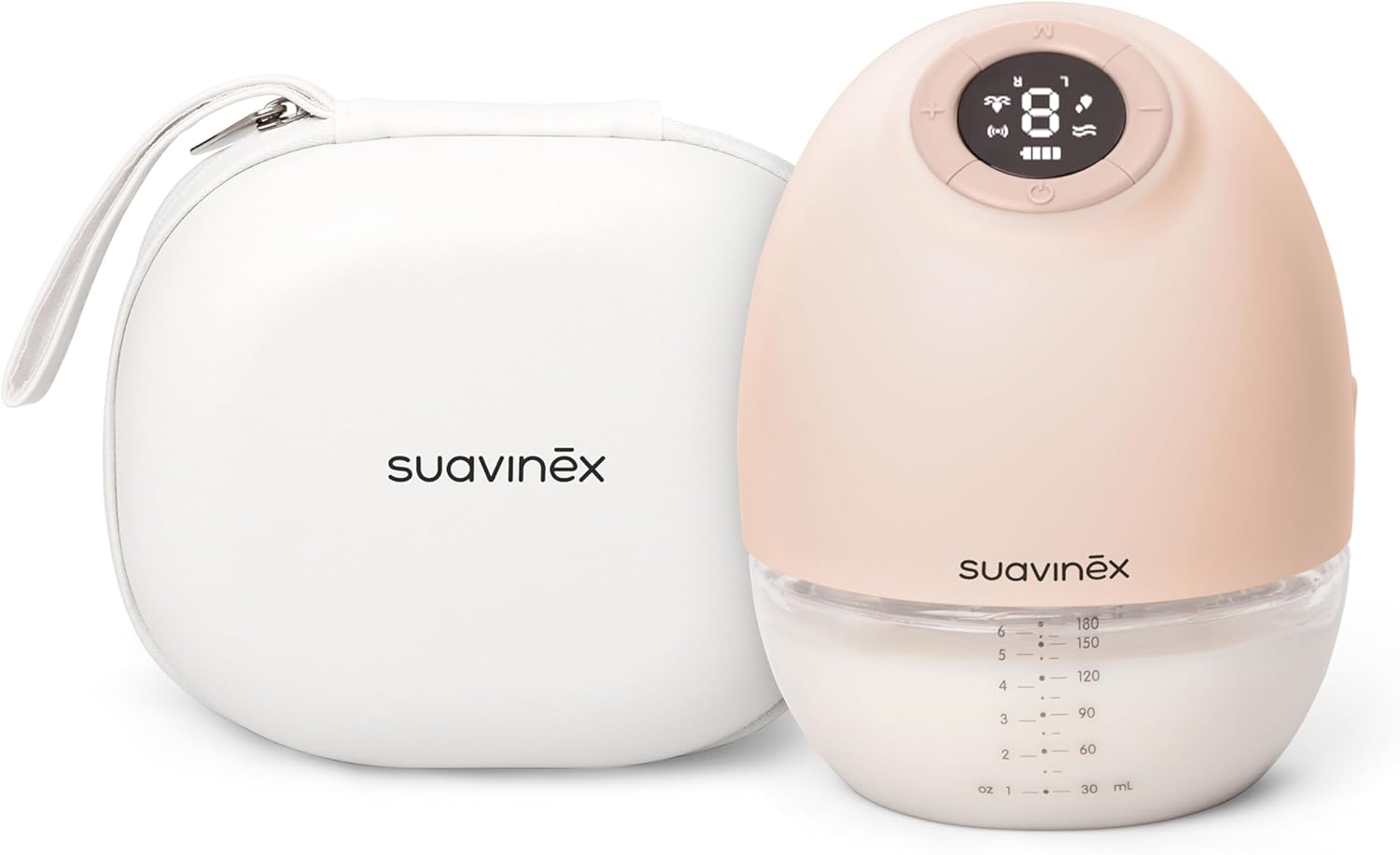 Suavinex Tiralatte Portatile a Mani Libere 180ml - immagine 13