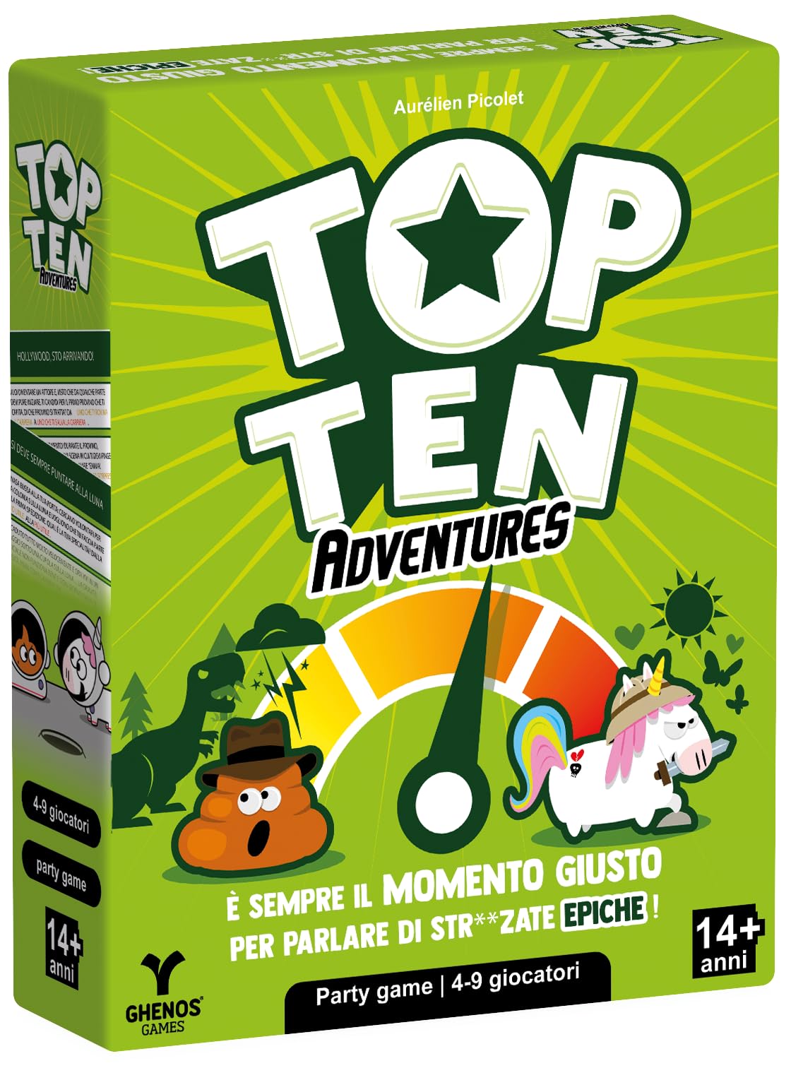 Ghenos Games Trio | Gioco Di Carte Per Famiglie E Amici | Partite Veloci Di Deduzione E Intuizione