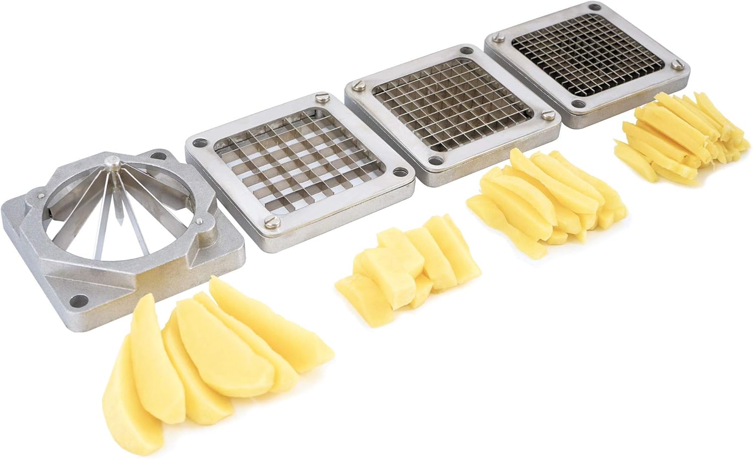 Mahlzeit Taglia Patate e Verdure con 4 Lame Inox - immagine 4