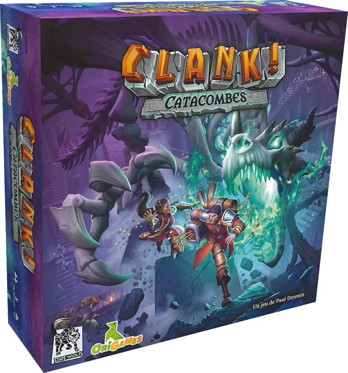 Origami - Clank! Catacombes 85194 - Gioco Deck Building
