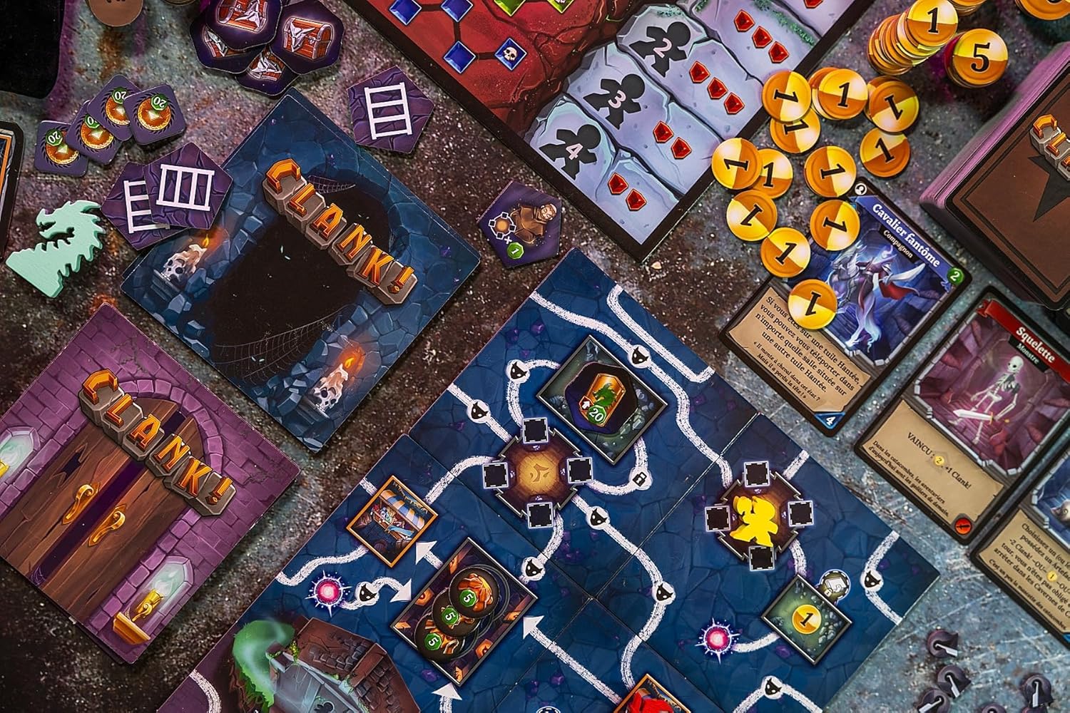 Origami - Clank! Catacombes 85194 - Gioco Deck Building - immagine 5