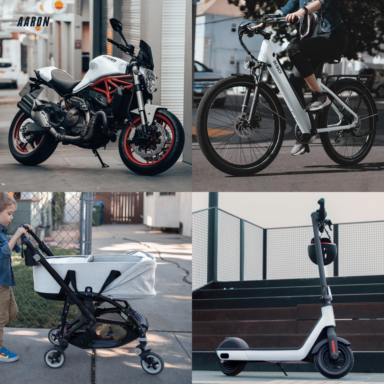 Aaron Lock One - Catena Antifurto Bici con Codice 5 Cifre - immagine 5