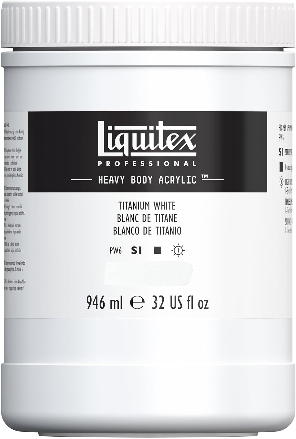 Liquitex Lqx Heavy Body 946Ml - Bianco Di Titanio