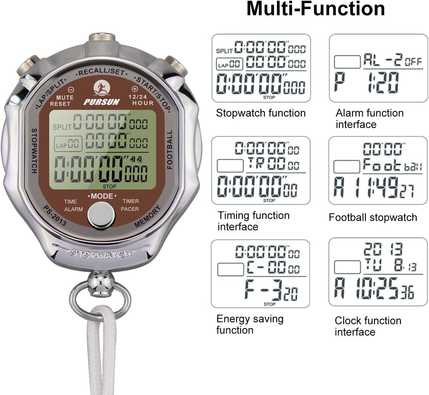 Laopao Melt Cronometro Digitale 1/1000 Secondi - immagine 3
