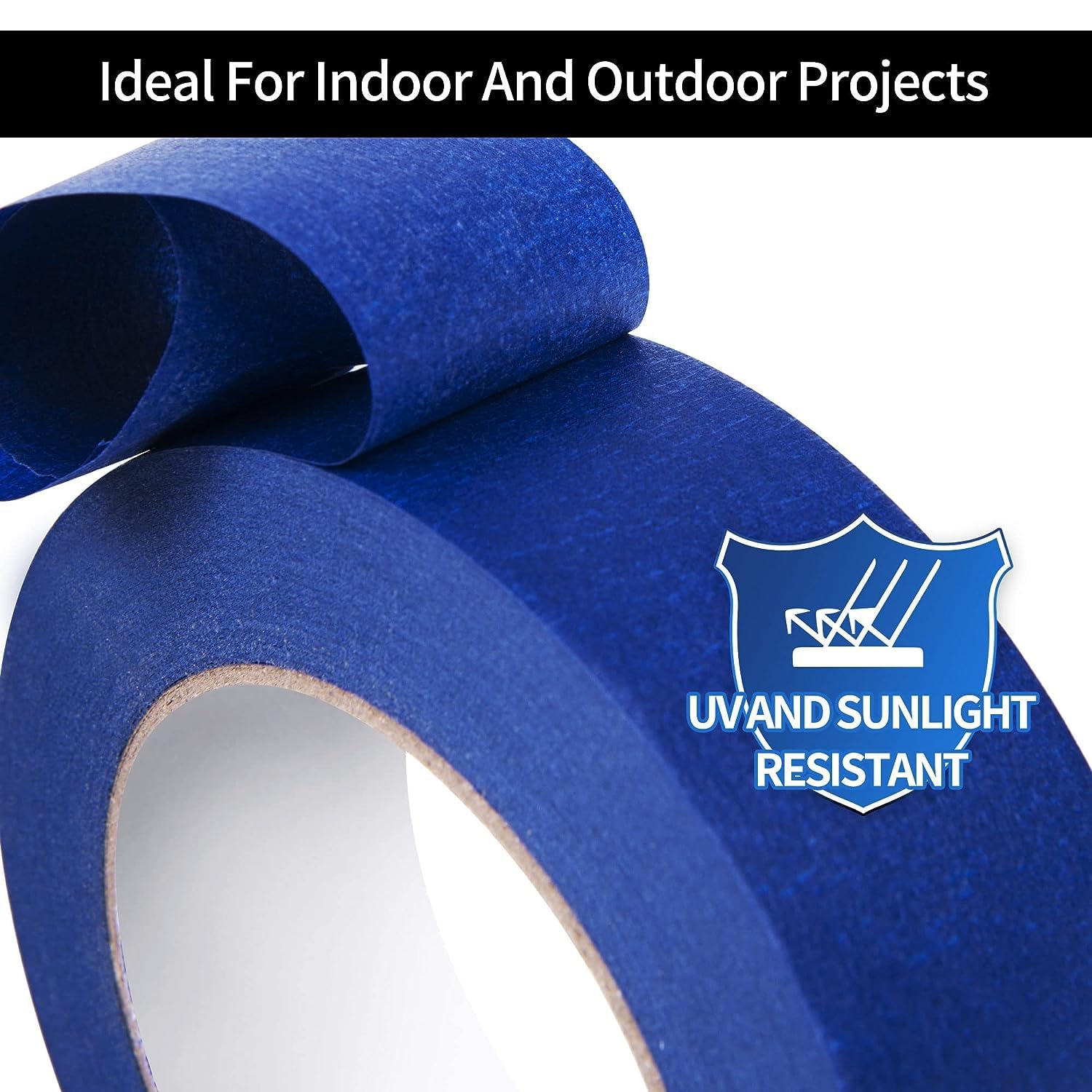 Nastro Adesivo da Pittore Blu 48mm x 55m (54 Rotoli) - immagine 5