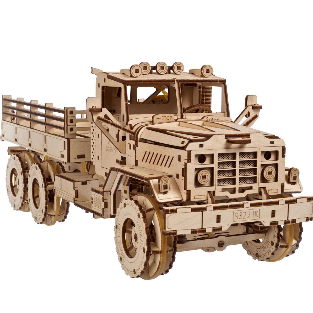 Ugears Cargo Truck - Puzzle 3D in Legno per Adulti