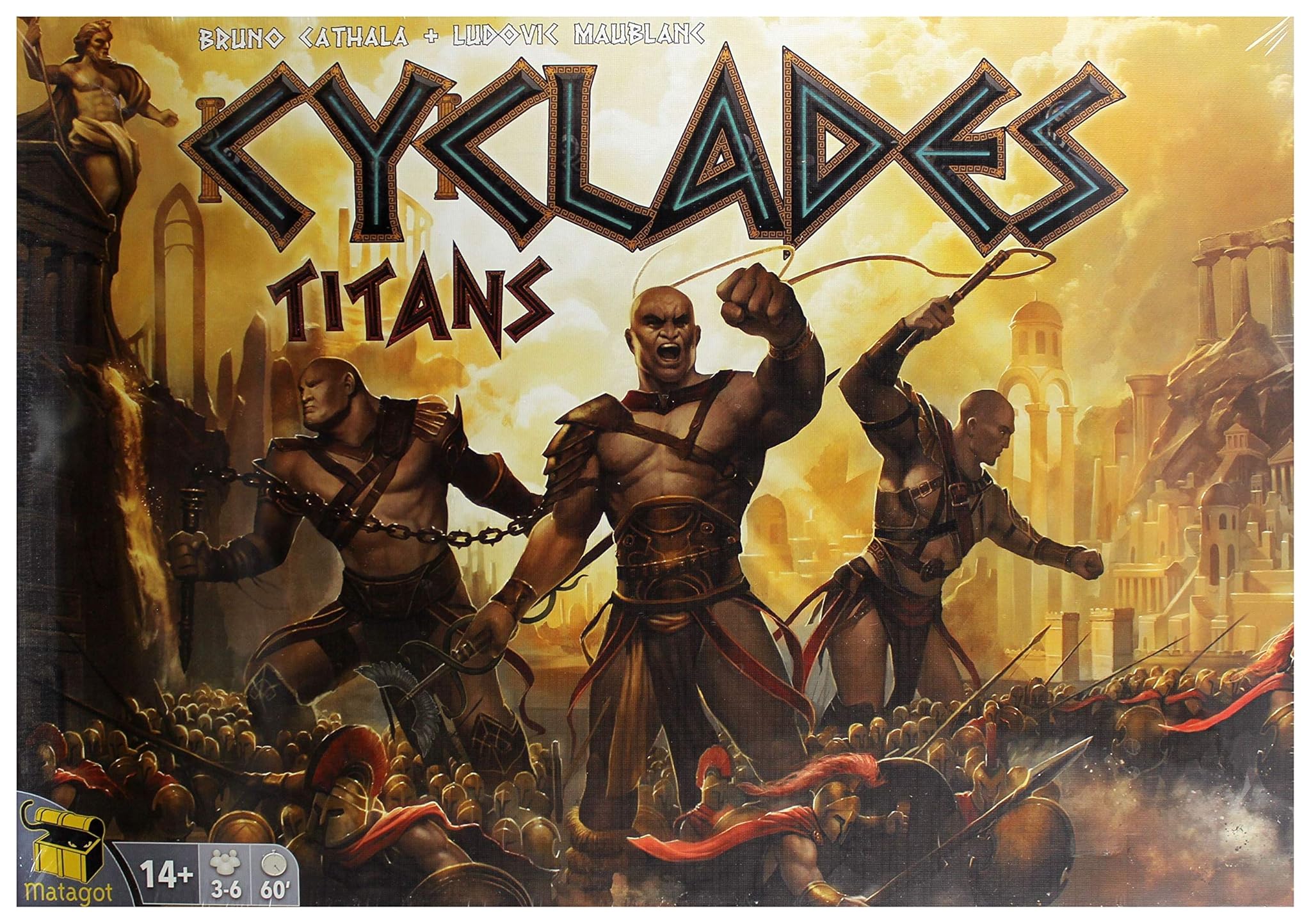 Matagot Cyclades Titans - Dutch, English, French, German, Spanish