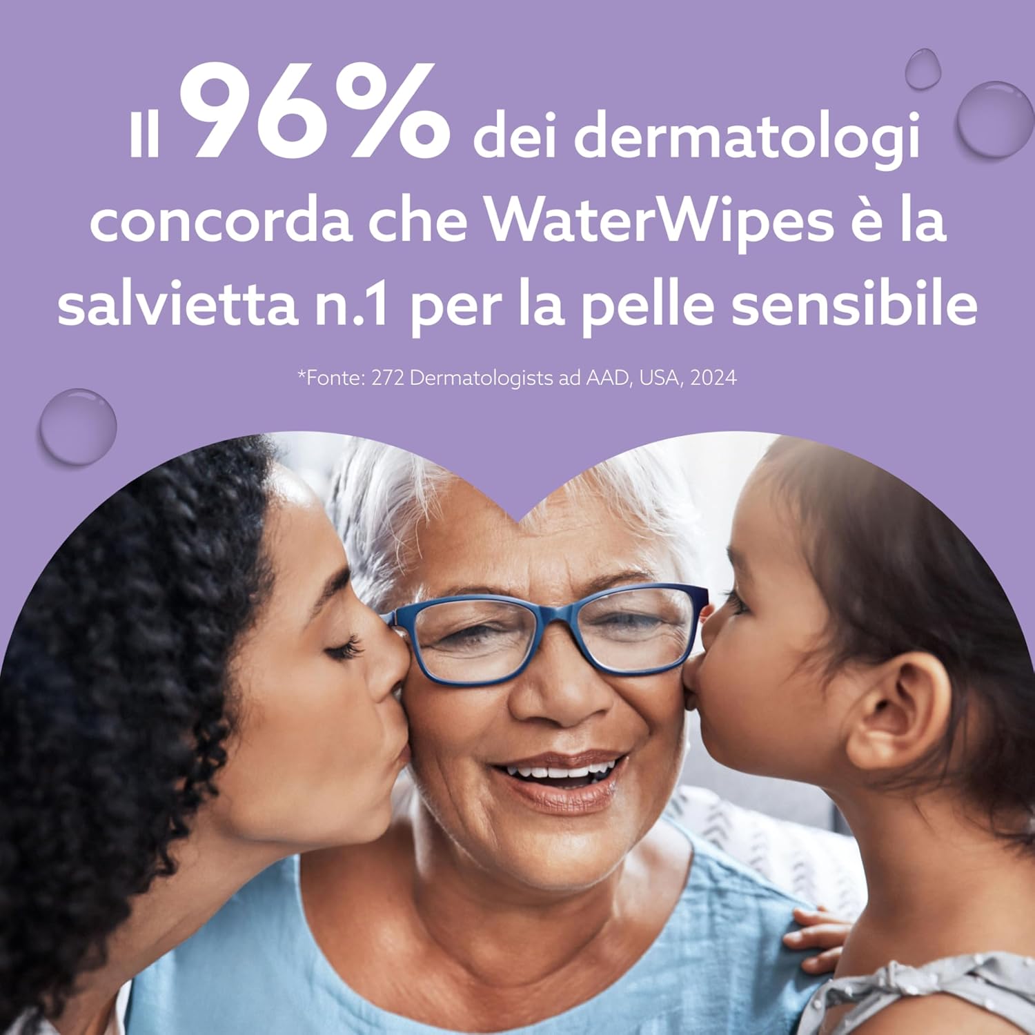 Waterwipes Sensitive+ Soothing Clean Wipes, 360 Pezzi - immagine 10