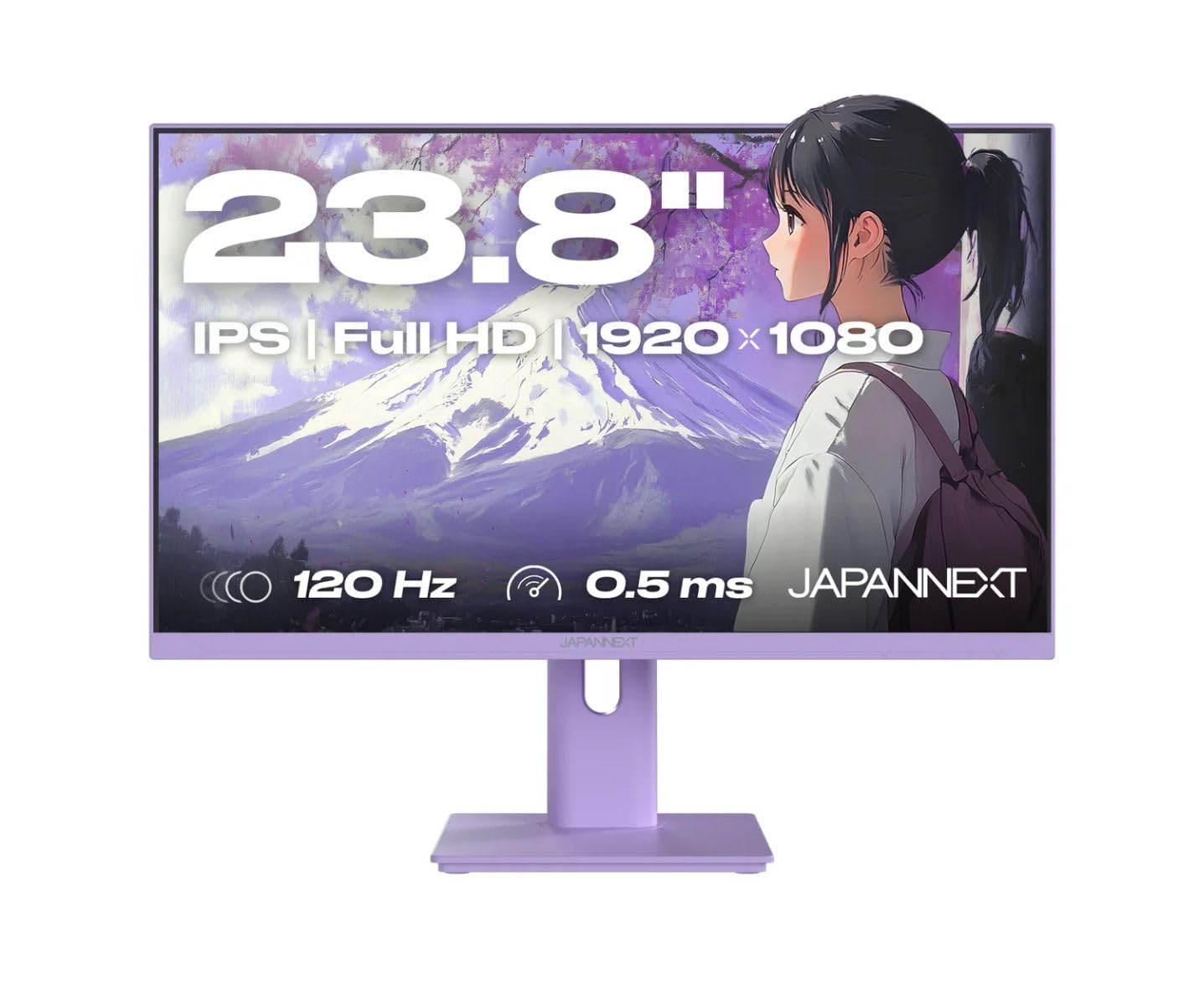 JAPANNEXT 60,5 cm JN-I238FHD120F-HSP-PP 16:9 HDMI viola FHD