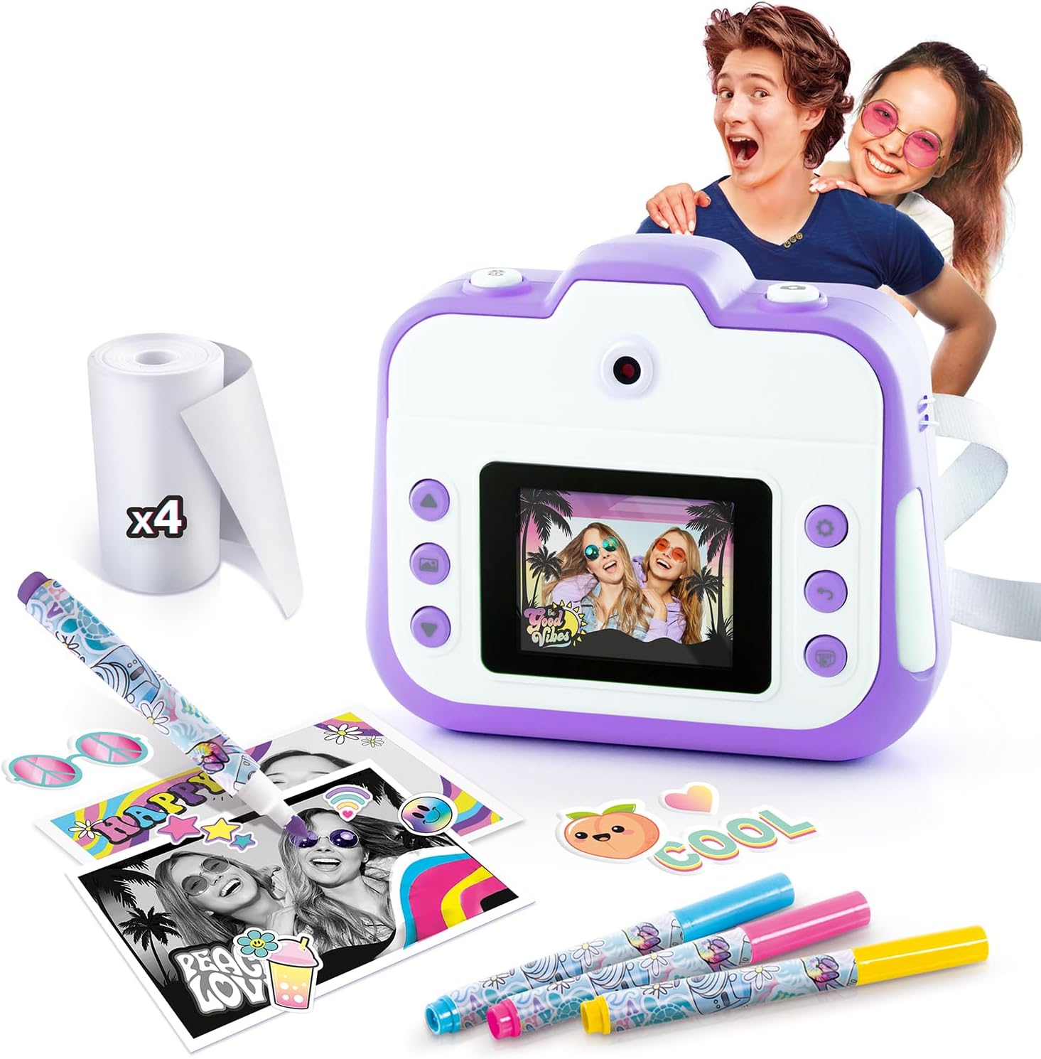 Canal Toys - Photo Creator - Fotocamera Istantanea Viola - immagine 7