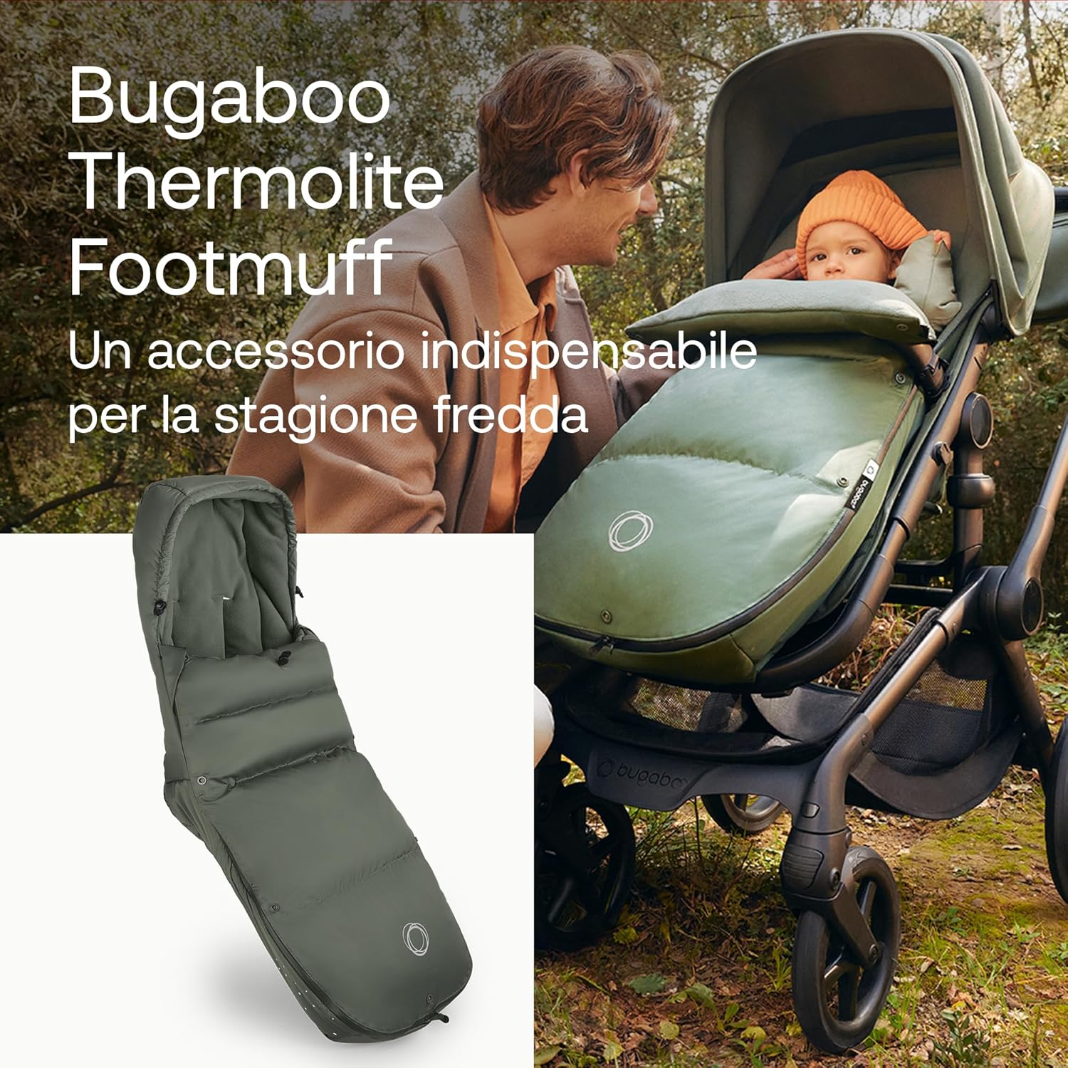 Bugaboo Thermolite Performance Sacco a Pelo Passeggino - immagine 2