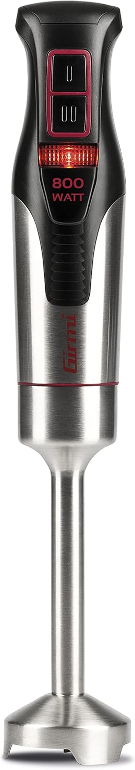Girmi MX39 Mixer a Immersione con Kit, 800 Watt, 4 Lame, Fusto 19 cm - immagine 2