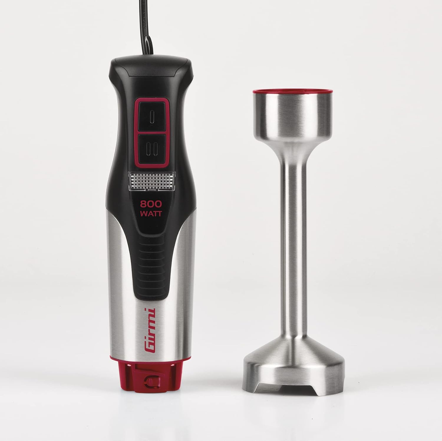 Girmi MX39 Mixer a Immersione con Kit, 800 Watt, 4 Lame, Fusto 19 cm - immagine 3