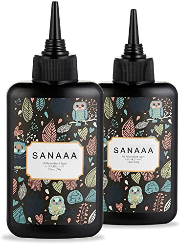 Resina UV 200G Trasparente Dura