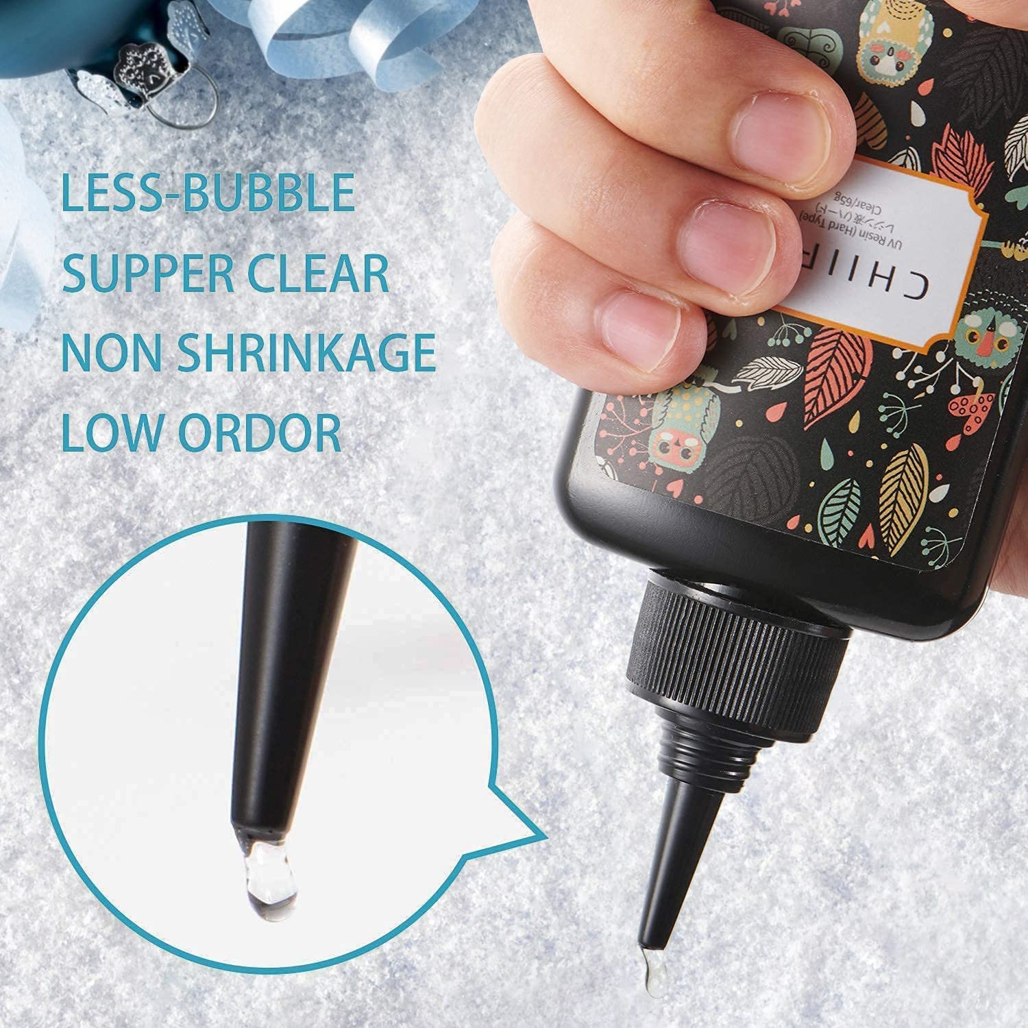 Resina UV 200G Trasparente Dura - immagine 3