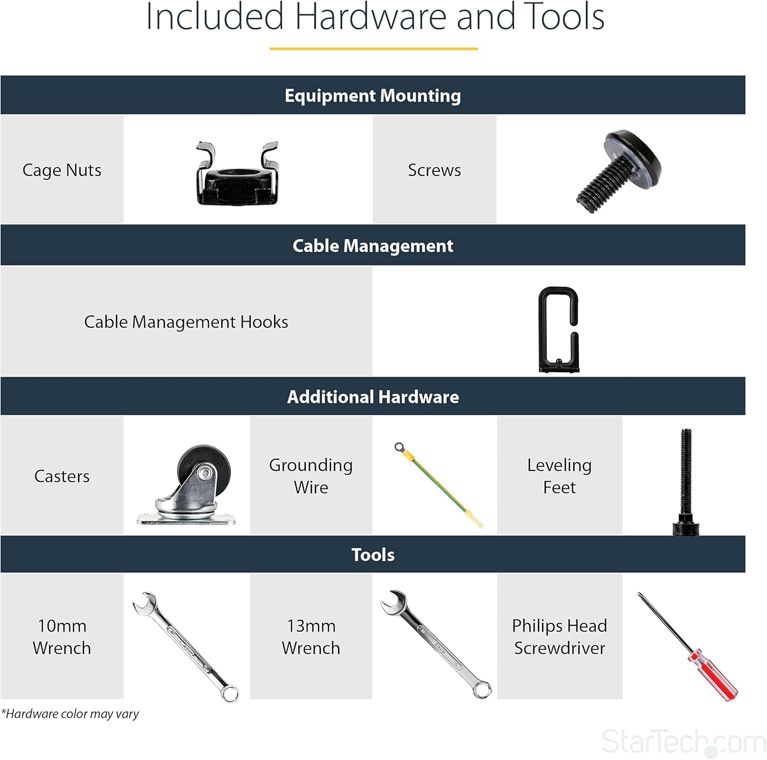 Startech.com Armadio Server Rack 8U a Telaio Aperto - immagine 5