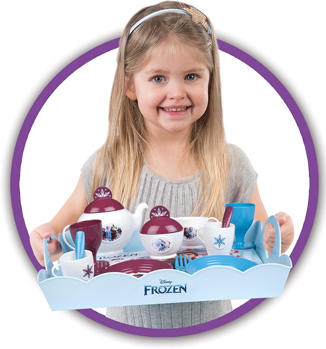 SMOBY - Frozen - Vassoio da tè XL con 17 accessori - immagine 2