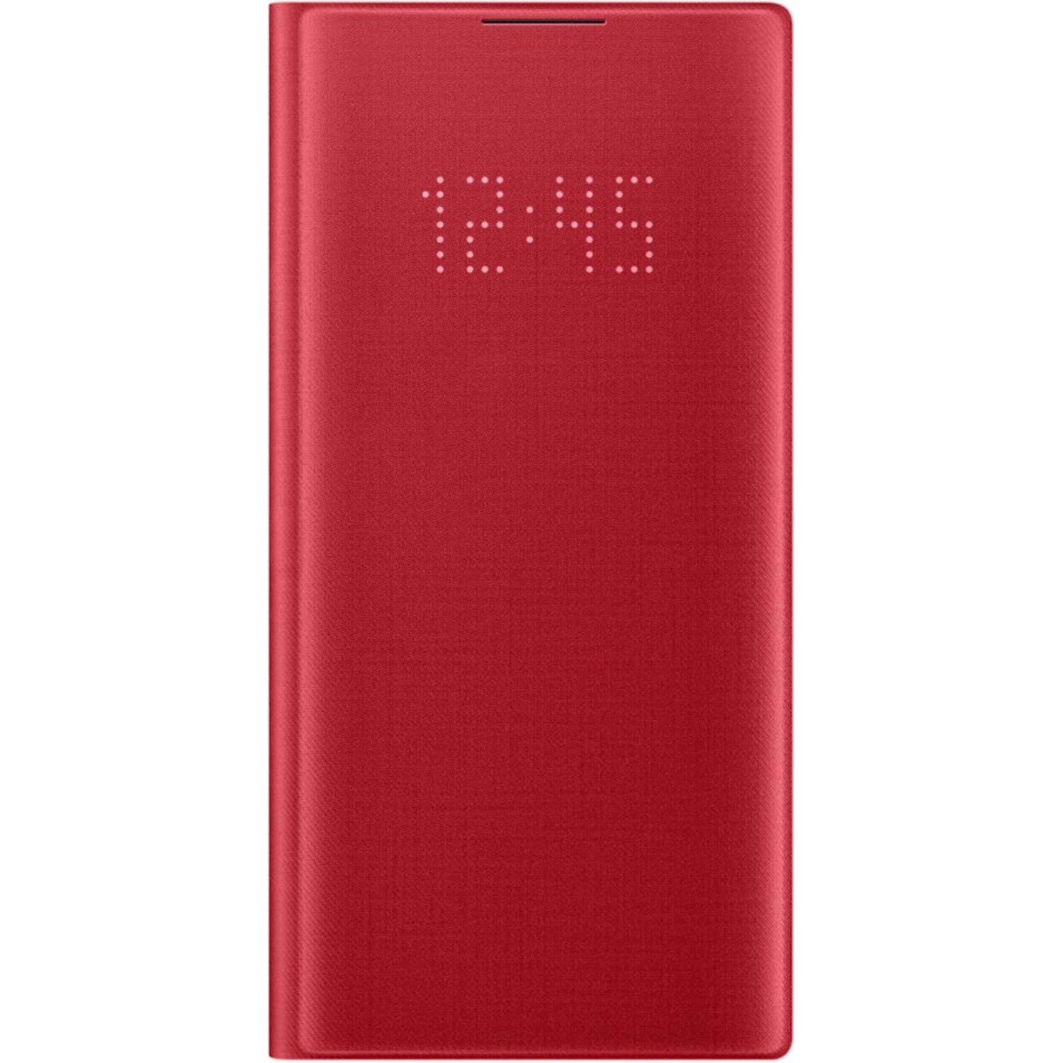 Samsung Custodia originale per Galaxy Note 10 LED View Cover - Rosso