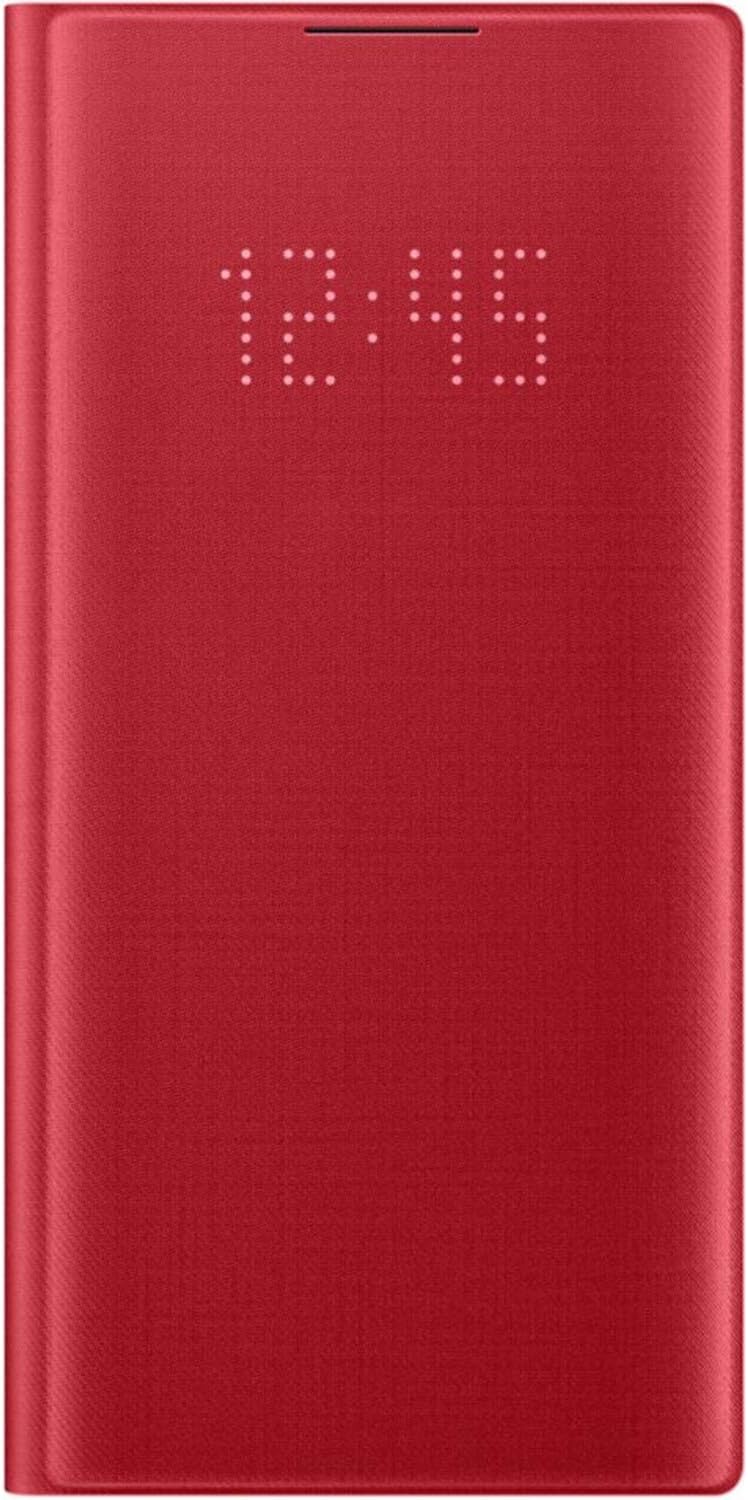 Samsung Custodia originale per Galaxy Note 10 LED View Cover - Rosso - immagine 1