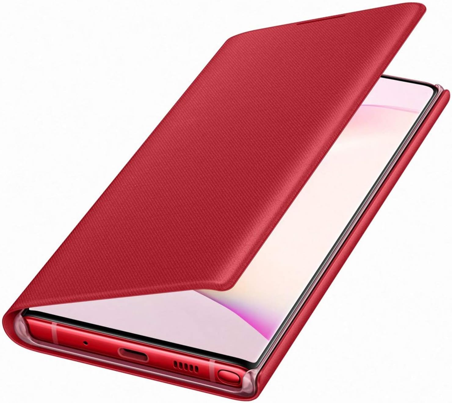 Samsung Custodia originale per Galaxy Note 10 LED View Cover - Rosso - immagine 3