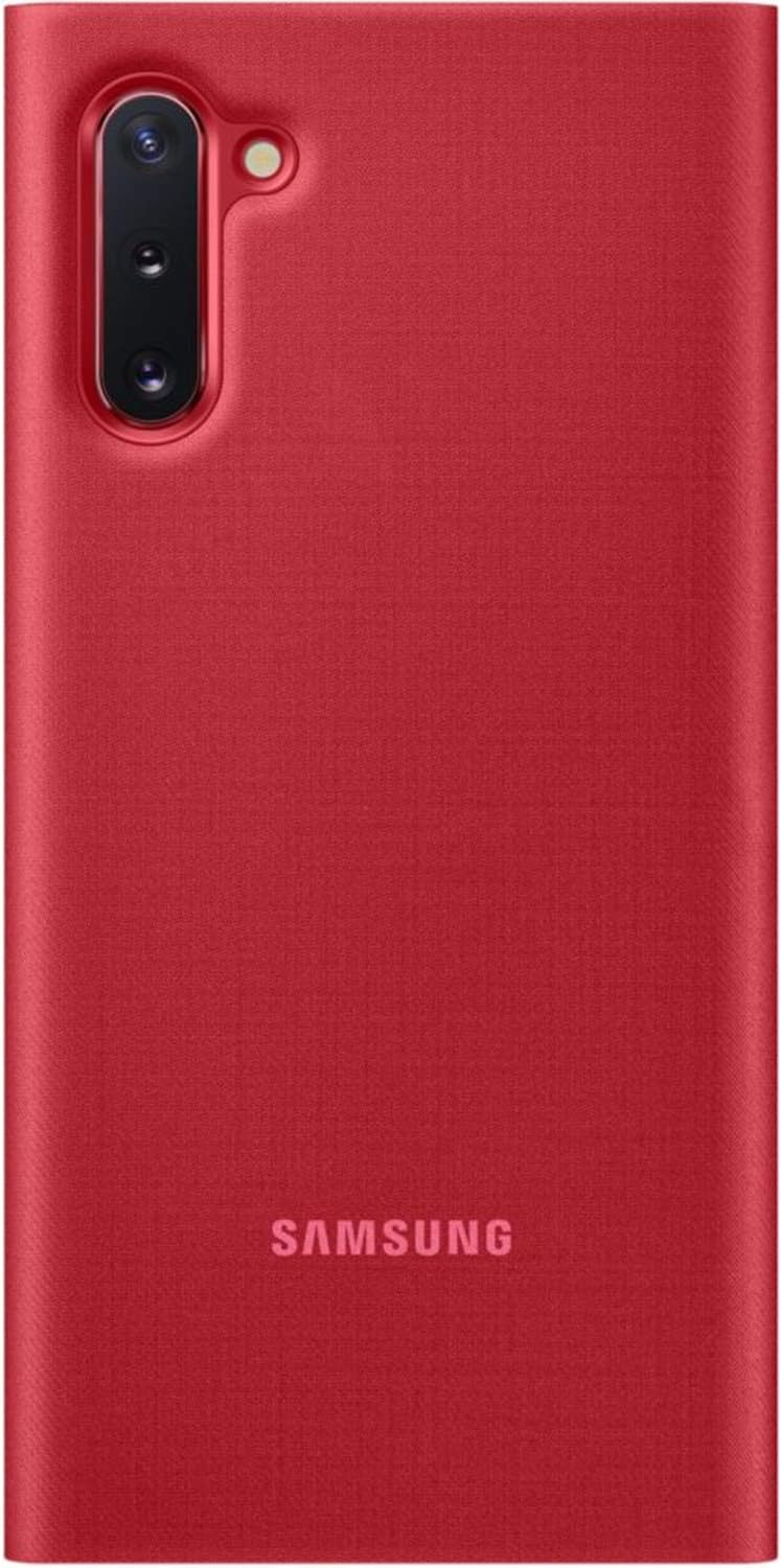 Samsung Custodia originale per Galaxy Note 10 LED View Cover - Rosso - immagine 4