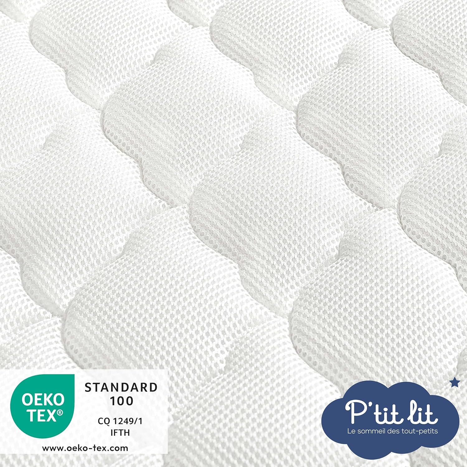 P'tit Lit - Materasso Bambino Perfetto 70x140 cm - immagine 6