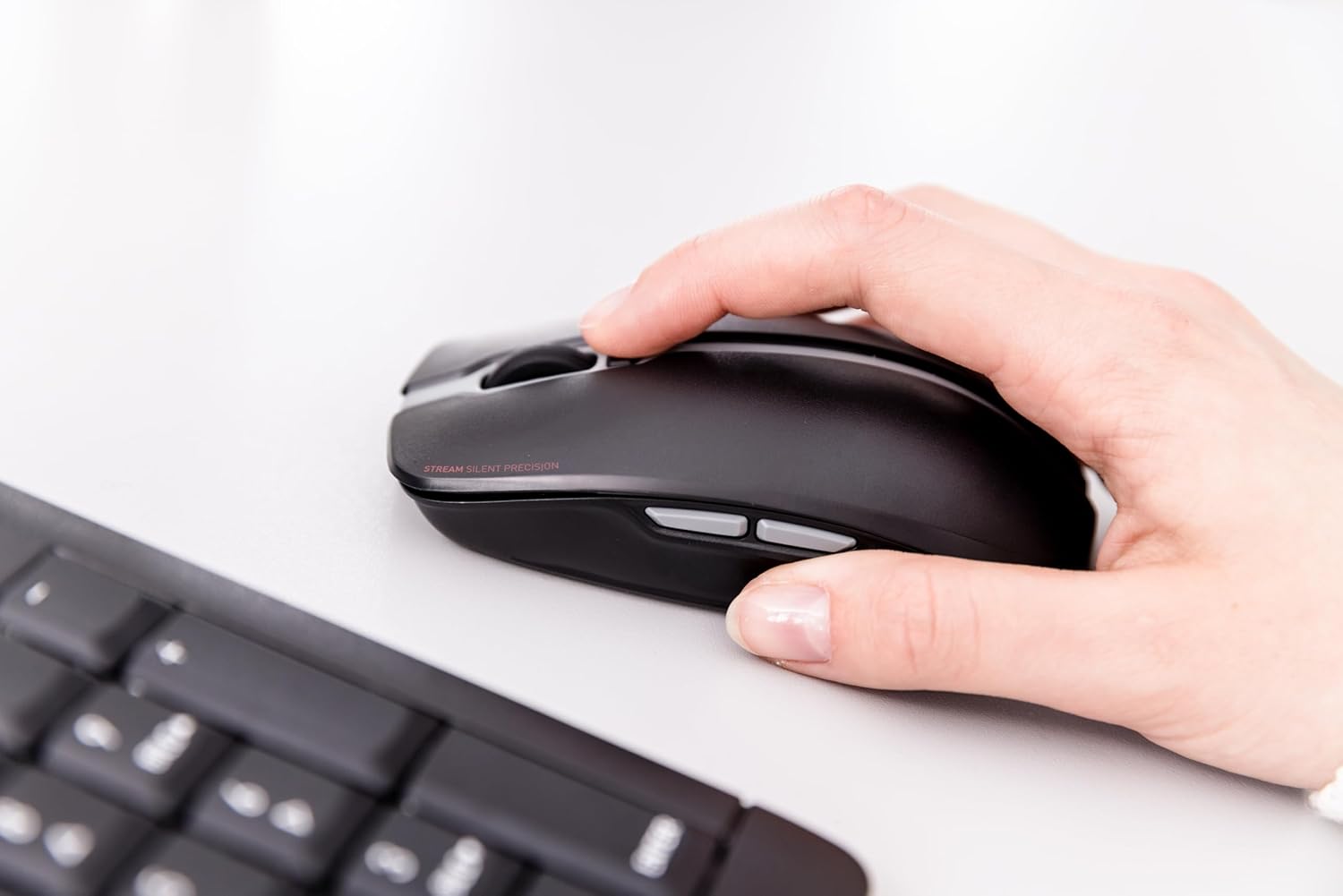 Cherry STREAM DESKTOP RECHARGE - Set Tastiera e Mouse Wireless - immagine 4