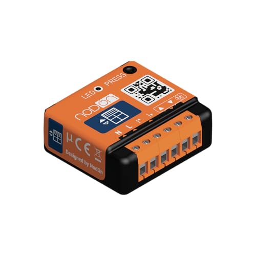 NodOn SIN-2-RS-01 Enocean - Modulo per tapparelle, colore: arancione