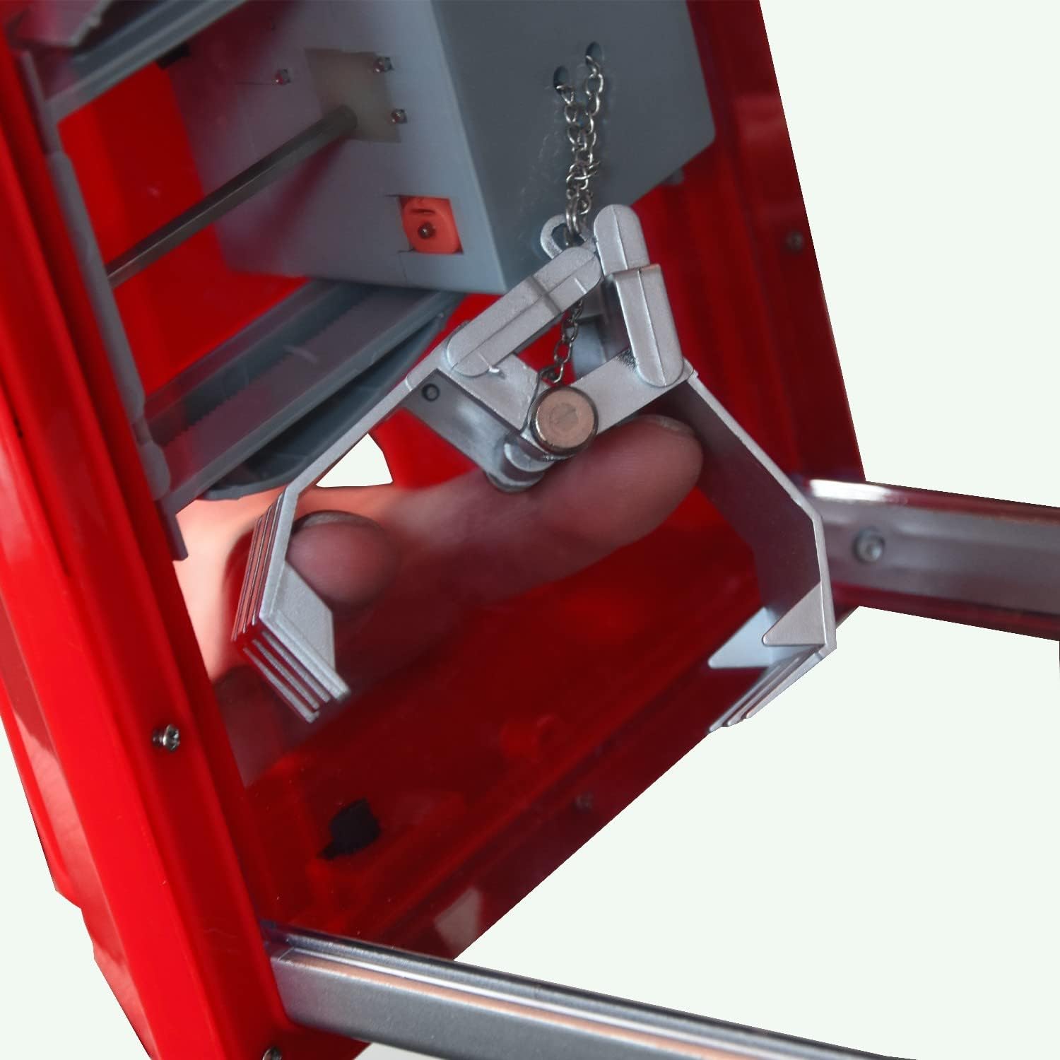 Mikamax Candy Grabber - Macchina Artiglio Arcade, Rosso - immagine 4