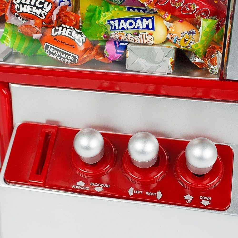 Mikamax Candy Grabber - Macchina Artiglio Arcade, Rosso - immagine 5