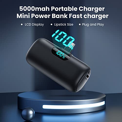 Feob Mini Power Bank USB C 5000mAh - 15W PD 3.0A - immagine 6