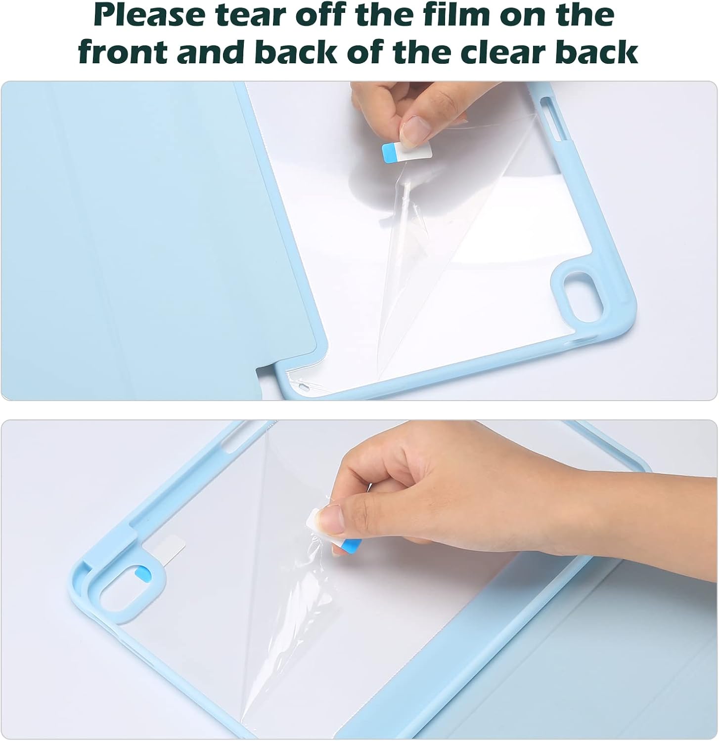 Procase Custodia per iPad 10a Generazione 10.9'', Blu Cielo - immagine 7