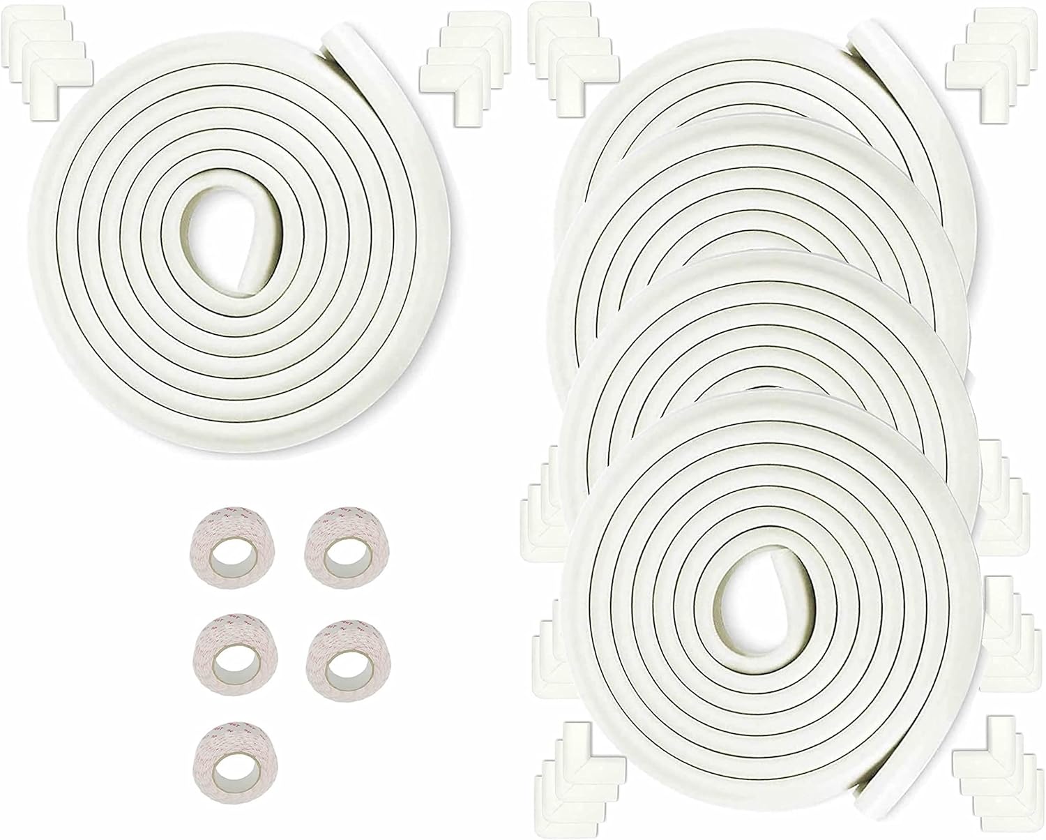 Kit Protezione Spigoli e Angolari L-Forma 25M + 40 Angolari - immagine 1