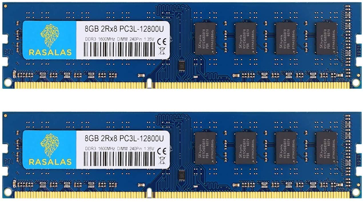 Rasalas RAM DDR3L 16GB (2x8GB) 1600MHz DIMM
