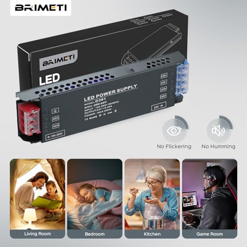 Brimeti Alimentatore LED 24V 150W Slim - immagine 1