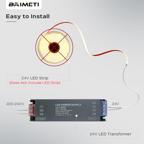 Brimeti Alimentatore LED 24V 150W Slim - immagine 2